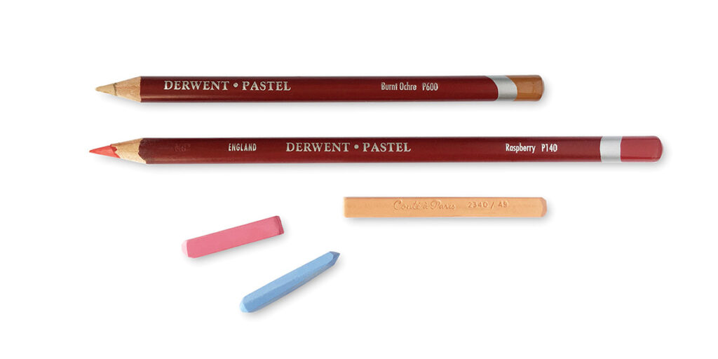 Technika – pastel